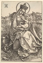 De Maagd op de Grasachtige Oever, 1505