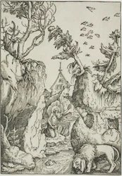 Sint Hiëronymus in de Wildernis