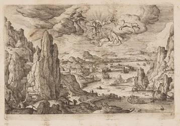 Plaat 27, uit Landschappen met scènes uit het Oude en Nieuwe Testament en Ovidius