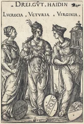 Lucretia, Veturia en Virginia