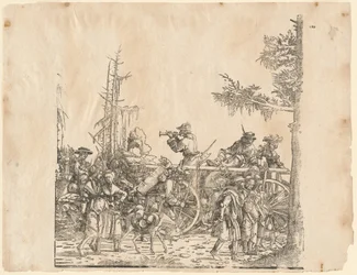 Boeren met een Kar