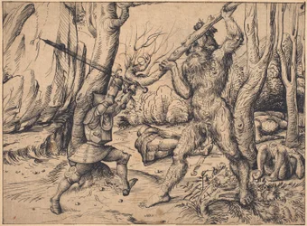 Het Gevecht in het Bos