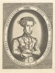 Portret van prinses Maria van Portugal