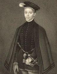 Portret van Henry Stewart (1545-67), lord Darnley, uit 