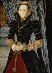 Portret van een dame van de Wentworth-familie (waarschijnlijk Jane Cheyne)