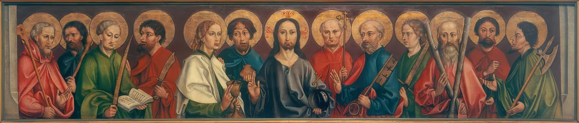 Christus en de twaalf apostelen