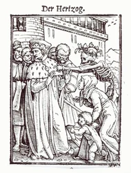 De dood en de hertog, uit 