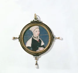 Jane Small, voorheen bekend als Mevrouw Robert Pemberton, c.1540 (detail)