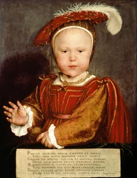 Portret van Edward VI als kind, c.1538
