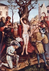 Martelaarschap van Sint Sebastiaan, door Hans Holbein de Oudere (ca. 1465-1524)