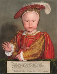 Edward VI als Kind