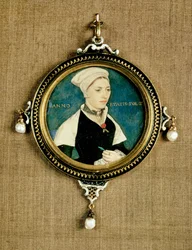 Miniatuurportret van Margaret Pemberton