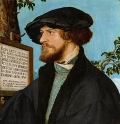 Portret van Bonifacius Amerbach