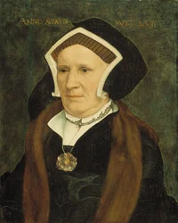Portret van Lady Margaret Butts, 1543