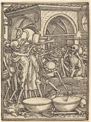 Skeletten maken muziek