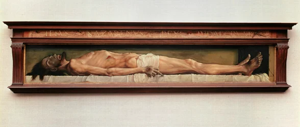 De dode Christus (schilderij op doek)