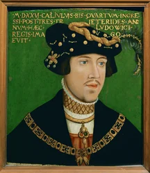 Koning Ludwig II van Hongarije en Bohemen, ca. 1522 (schilderij)