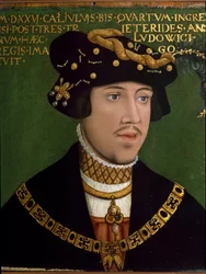 Portret van Lodewijk II van Hongarije (Lodewijk Jagellon)