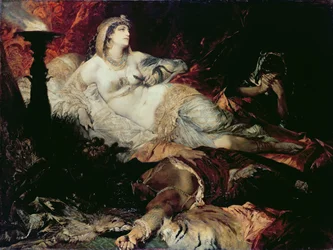 De dood van Cleopatra