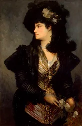 Portret van een Vrouw