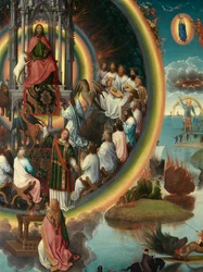 Detail (rechterpaneel van het drieluik van Sint Jan de Doper en Sint Jan de Evangelist)