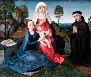 St. Anna, De Maagd en Kind en een Donor, 1927