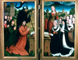 Drieluik van de familie Moreel