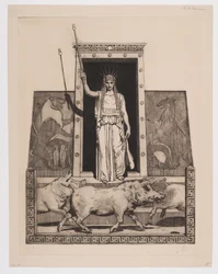 Circe verandert de mannen van Odysseus in varkens