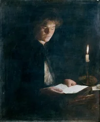 Meisje lezen
