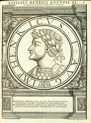 Henricus I Auceps, illustratie uit 