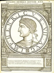 Henricus VII, illustratie uit 