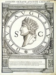 Octavianus Caesar, illustratie uit 