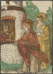St. Johannes in de gevangenis, uit Das Plenarium, 1517