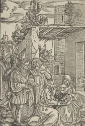 De Aanbidding der Wijzen, uit Ewangeli und Epistel, 1512