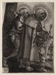 Christus en de Apostelen: St. Petrus en St. Paulus