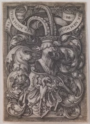 Wapenschild met adelaar