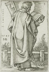 St. Jacobus Minor, plaat 3 uit De Twaalf Apostelen