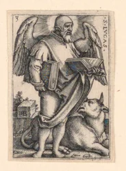 St. Lucas, uit De Vier Evangelisten
