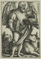 St. Lucas, uit De vier evangelisten