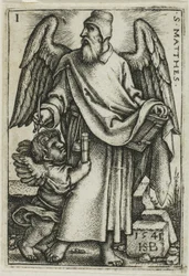 St. Mattheüs, uit De Vier Evangelisten