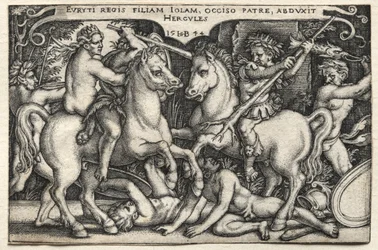 De Werken van Hercules: Hercules Ontvoert Iole