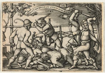 De Boerenbruiloft of de Twaalf Maanden: Nr. 9, 1547