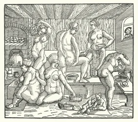 Vrouwen baden