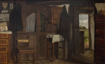 Interieur van een boerderij