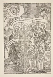 De Maagd met de Patroonheiligen van Maximiliaan