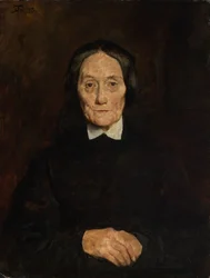 Portret van mevrouw Scholderer