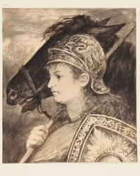 Brunhilda met Grane