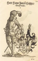 Pagina uit Geschlechter Buch - Ausberg