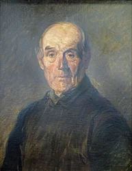 Portret van een veenboer