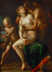 Jupiter, Antiope en Amor ...